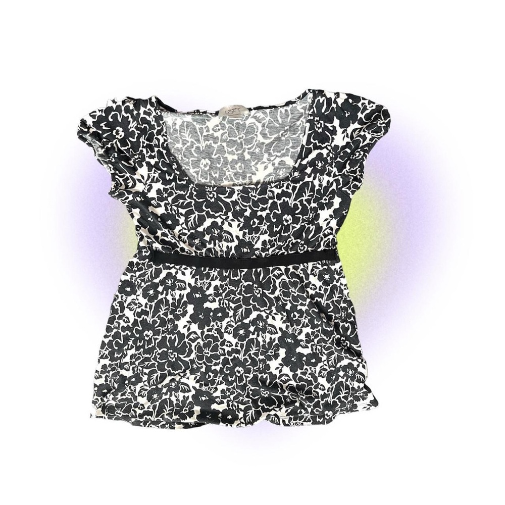 floral babydoll top